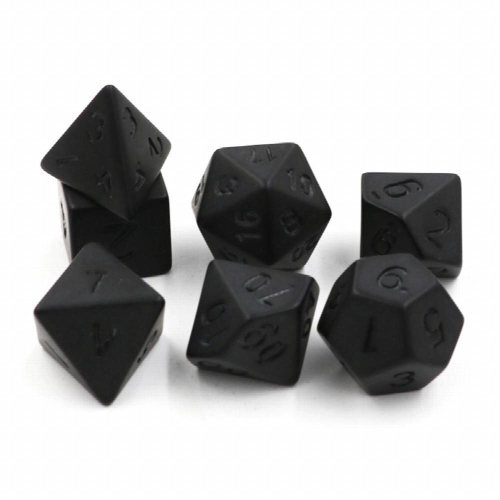 7pcs Frosted Digital Dice Set Enhance Your Tabletop Gaming Experience 1