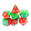 7pcs set Mixed Two Polyhedral Dice Set Board Games Accessories 7