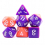 7pcs set Mixed Two Polyhedral Dice Set Board Games Accessories 13