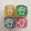 4pcs 20mm Transparent Glitter Guessing Dice Set Game Dice 1