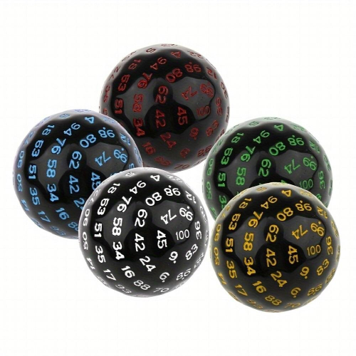 100 Sided Acrylic Dices Perfect For Tabletop Roleplaying Games 1