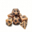 7pcs Antique Brown And Polyhedral Dice For Board Games 4