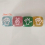 4pcs 20mm Transparent Glitter Guessing Dice Set Game Dice 2