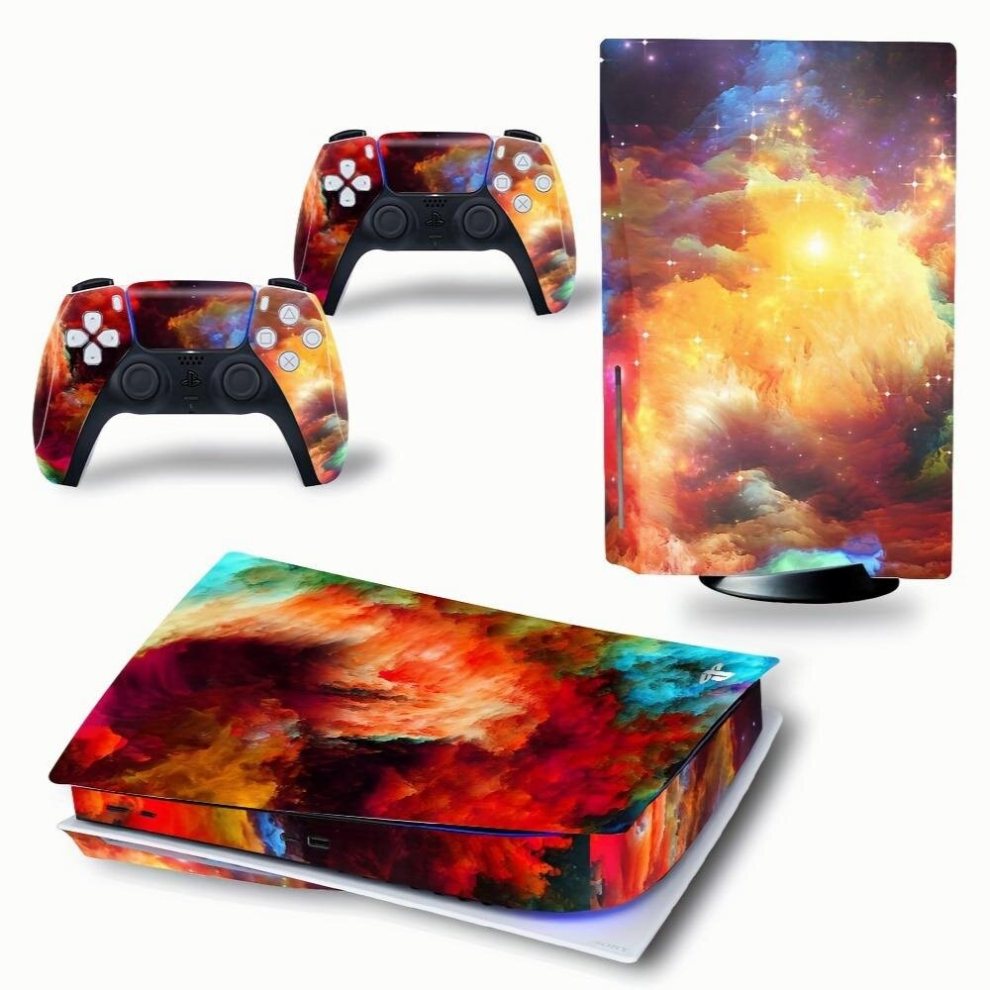Full Console And Controller Vinyl Sticker Cube Sticker Film Skin Durable Anti Scratch Sticker Bubble 885680091070