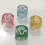 4pcs 20mm Transparent Glitter Guessing Dice Set Game Dice 3