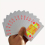 54pcs fluorescent Poker Coool Waterproof Poker Party Game 6