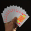 54pcs fluorescent Poker Coool Waterproof Poker Party Game 7