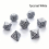 Complex Antique Pattern faceted Number Board Game Collection Game Dice 7