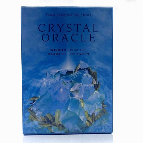 Crystal Oracle Decks Fate Divination For Beginners WIth English PDF Guidebook