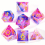 7pcs Sharp Resin Polyhedral Dice Set Suitable For Role playing Large Board Games 4