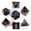 7pcs Sharp Resin Polyhedral Dice Set Suitable For Role playing Large Board Games 5
