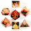 7pcs Sharp Resin Polyhedral Dice Set Suitable For Role playing Large Board Games 1
