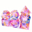 7pcs Sharp Resin Polyhedral Dice Set Suitable For Role playing Large Board Games 6