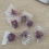 7pcs Pointed Corner Resin Polyhedral Dice Set suitable For Board Game 4
