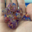 7pcs Pointed Corner Resin Polyhedral Dice Set suitable For Board Game 9