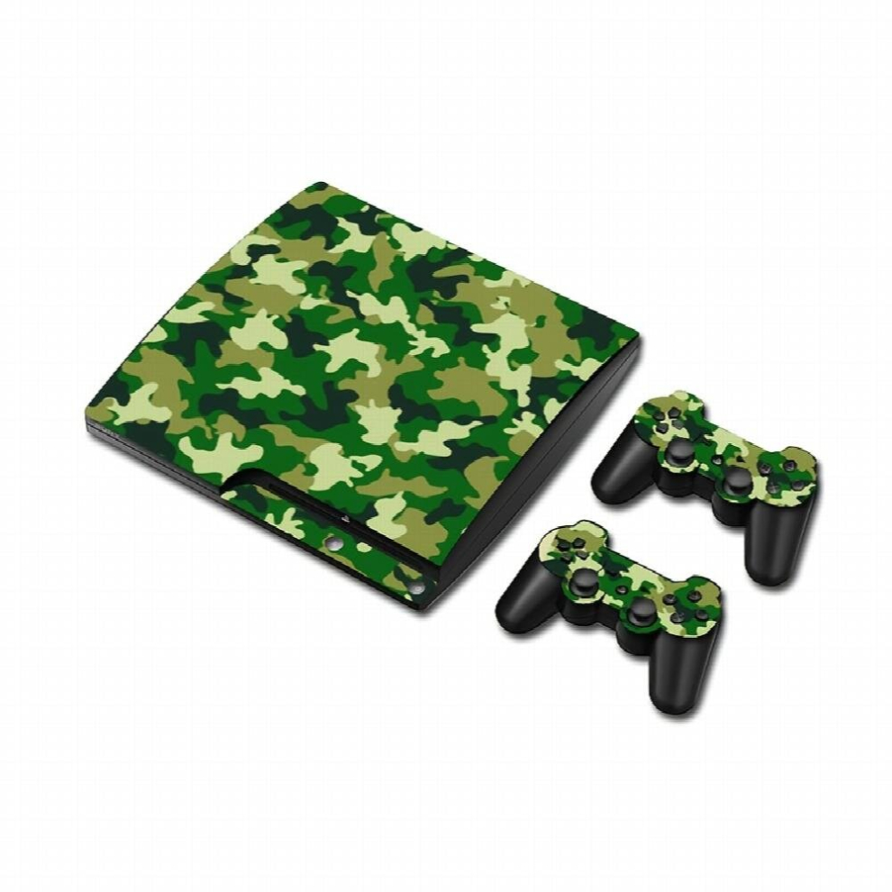 Protective Cover Skin Decal For Ps3 Slim Game Console 885680094316