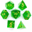 7pcs Pointed Corner Resin Polyhedral Dice Set suitable For Board Game 1