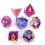 7pcs Pointed Corner Resin Polyhedral Dice Set suitable For Board Game 2