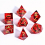 7pcs Resin Dice Set Polyhedral Sharp Edge Role Playing Game Dices For Large Board Game 2