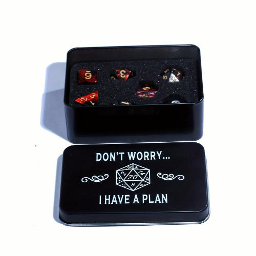 Creative Metal Dice Box Suitable For Storing Dice Collecting Giving Easy ToCarry Metal Box Tabletop Game Accessories 1