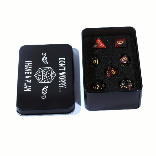 Creative Metal Dice Box Suitable For Storing Dice Collecting Giving Easy ToCarry Metal Box Tabletop Game Accessories 2