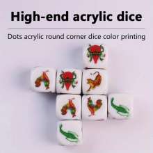 5pcs Essential Dices For Party Multiplayer Games Bars And Clubs Accessories Fun Casual Board Games For Family Gatherings