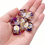 7pcs Sharp Edge Polyhedral Dice Set For Cosplay Board Game Christmas Thanksgiving Years Gift 7