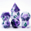 7pcs Sharp Edge Polyhedral Dice Set For Cosplay Board Game Christmas Thanksgiving Years Gift 6