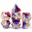 7pcs Sharp Edge Polyhedral Dice Set For Cosplay Board Game Christmas Thanksgiving Years Gift 1