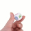 2pcs Acrylic Rock paper scissors Dices For Party Entertainment Interactive Dices 2