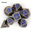 7pcs Copper Standard Solid Metal Polyhedral Dice Set Suitable For Role Playing Board Game 5