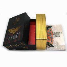 The Sasuraibito Tarot With Gilded Edge Bronzing Model Hard Carton Packaging
