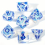 7pcs Sharp Edge Polyhedron Dices Suitable For Role playing Large Chessboard Games 7