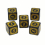 Pattern Dice 6 sided Number Game Chess Piece Accessories Dice Antique Pattern Running Ball Dice 9