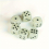 Glow In The Dark Dice Set And Dot Acrylic Rounded Dot Dices For Board Game 5