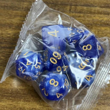 Multifaceted Acrylic Astrological Dice Horoscope Divination Accessories Game Dice Table Game Dice