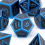 7pcs Standard Metal Dices Solid Metal Polyhedral Dice Set Suitable For Role Playing Board Game 8