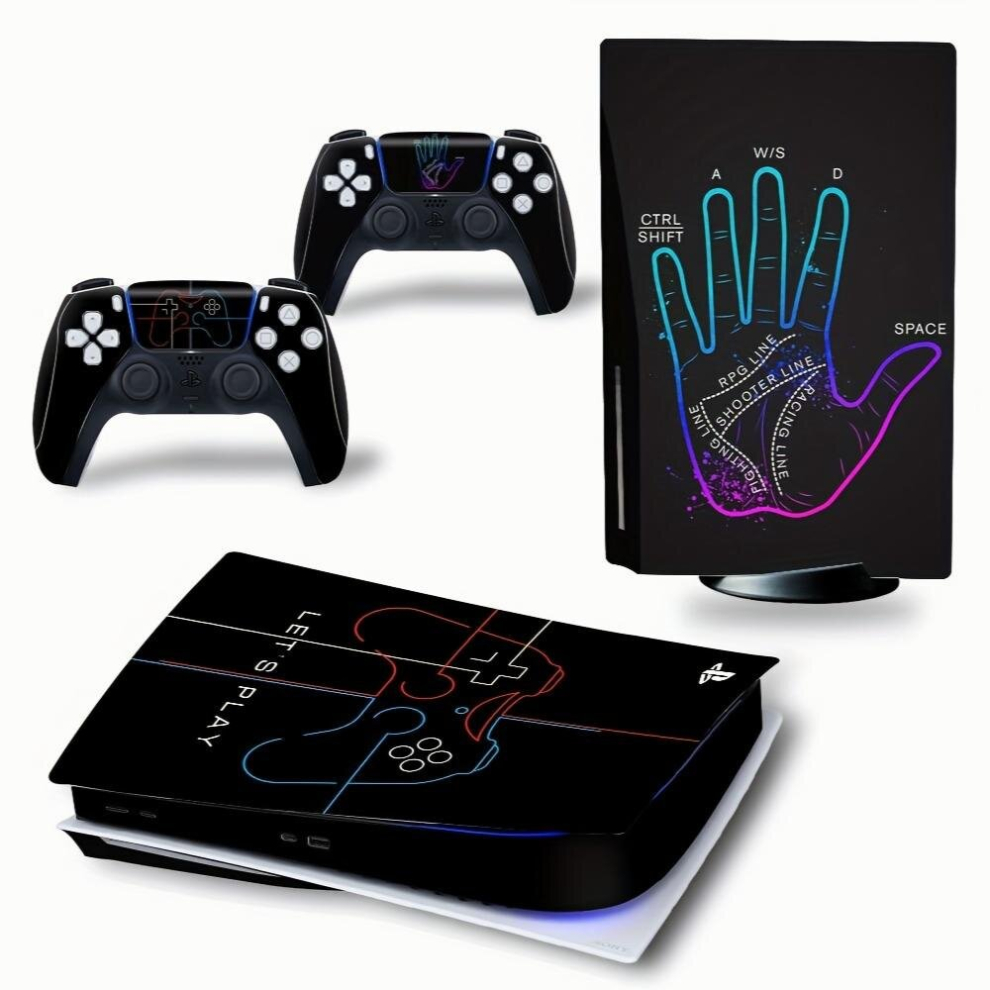 Full Console And Controller Vinyl Sticker Directional Sticker Film Durable Anti Scratch Sticker No Bubbles 885680100079