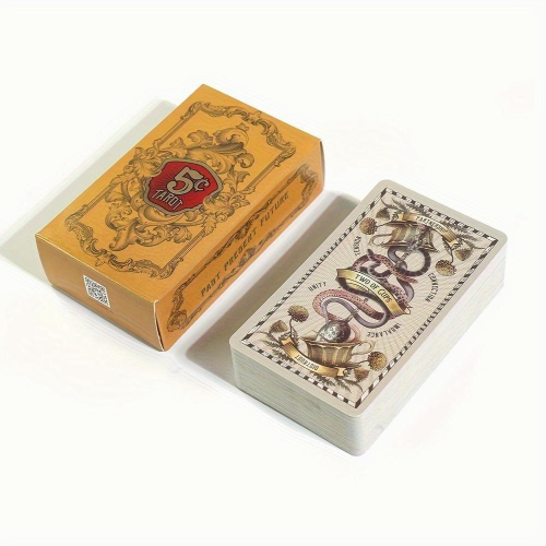 1pc The 5 cent Tarot 2nd Edition Tarot Deck Scan QR Code On The Box To Get The Guidebook 1