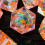 7pcs Resin Confetti Dice Set Polyhedral Sharp Dices For Board Game 13