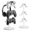 Controller Holder Headset Holder Great 3 Tiers Controller Headphone Organizer For All Headsets 1