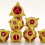 7pcs Metal Polyhedral Dice Set For Roleplaying Tabletop Board 5
