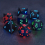7pcs Per Set Board Game Dice Pixels The Rechargeable Electronic LED Dice 6