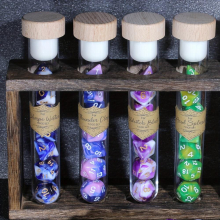 7 Pcs Dice Sets Potion Themed Dice For Tabletop Games Gift For Birthday And Christmas