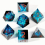 7pcs Polyhedral Sharp Edge Dices For Role Playing Board Games Christmas Gift 7