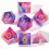 7pcs Polyhedral Sharp Edge Dices For Role Playing Board Games Christmas Gift 3