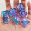 7pcs Resin Spiked Sided Digital Dices For Role Playing Board Game 10