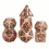 7pcs Metal Solid Polyhedral Dices For Role Playing Board Games Halloween And Christmas Gift 7