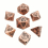 7pcs Metal Solid Polyhedral Dices For Role Playing Board Games Halloween And Christmas Gift 9