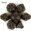7pcs Brass Gear Wheel Solid Metal Polyhedral Dice Set Suitable For Role Playing Board Game 3